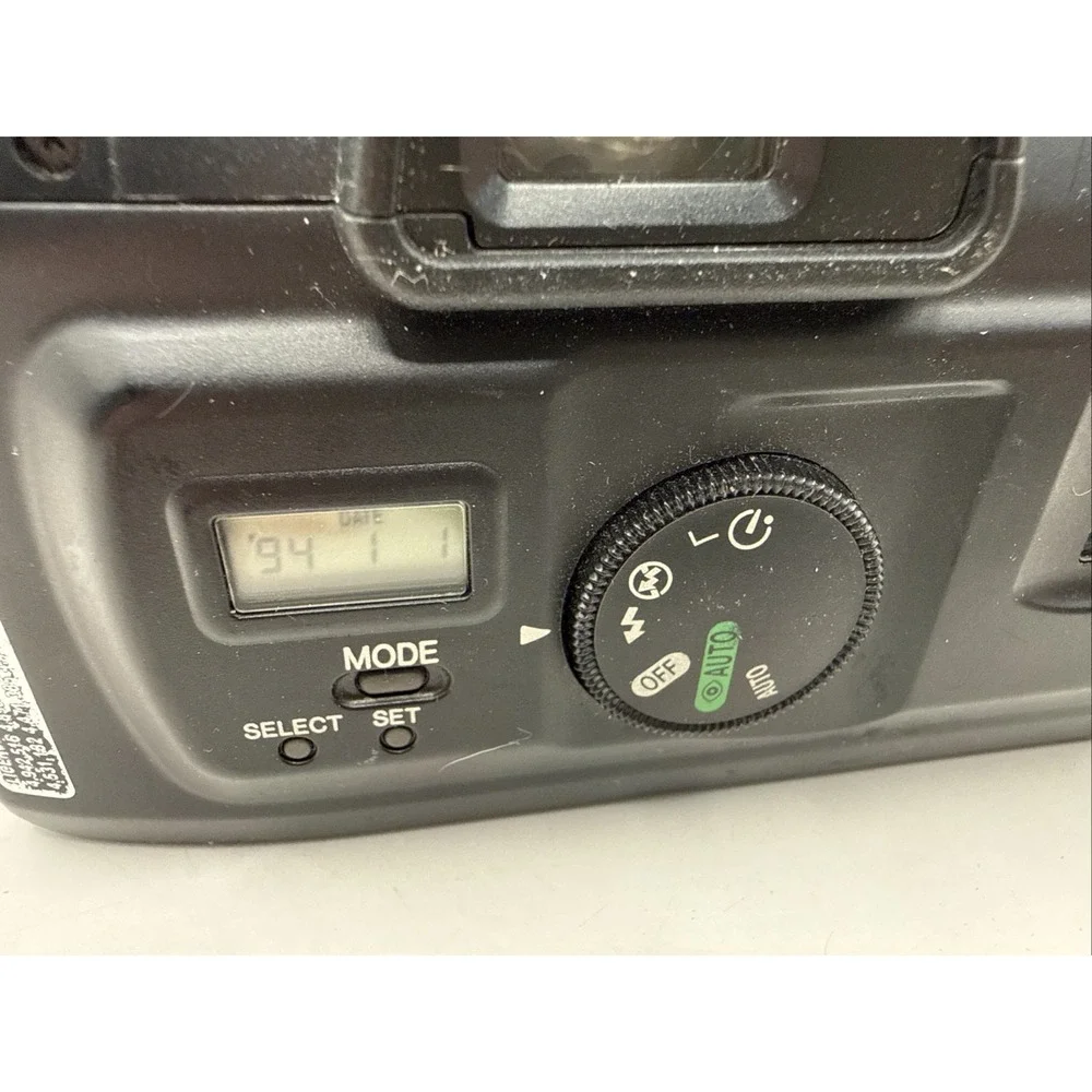 Canon Sure Shot 80 Tele SAF 35mm Point & Shoot Film Camera Works PLEASE READ